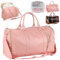 Tutamaz 57L Faltbare Reisetasche Gepäcktasche,Große Weekender Übernachtungstasche Urlaubstasche Wasserdicht Sporttasche Reisetasche Foldybag Faltbare Reisetasche für Herren Damen zum Fitnessstudio Gym