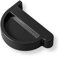 4Home&Garden | Einzelteile Dachrinnensystem 60 mm Typ250 Fallrohr DN 60 | Halbrundrinne Kunststoff PVC Anthrazit | Verbinder Stutzen Rinnenhalter (Endkappe Links)