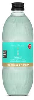 RITUALS Reed Diffuser 1x Nachfüllpack The Ritual of Karma - Zweifach nachfüllbar – Duftstäbchen mit Lotusblume und Weißem Tee – Belebender Raumduft - 1x 500ml
