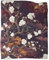 kaiyun Weiße Blumen, Pfirsichblüten Decke Teenager Chinesisches Muster Bedruckte Decke Flauschig Weich Bequeme Plüschdecke Passend Für Schlafsofa Sofa 40x50inch(100x130cm)
