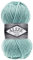 Strickgarn Strickwolle Superlana Maxi 100g 25% Wolle Wintergarn Winterwolle, 50 Farben, Farbe:463 Light Aqua