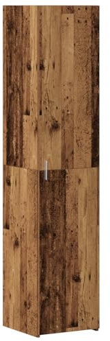 vidaXL Highboard Altholz 40x42.5x185 cm Holzwerkstoff