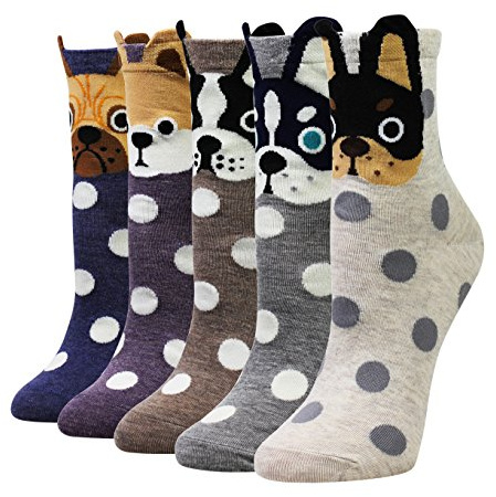 Cansok de équipage chaussettes fantaisie pour femme