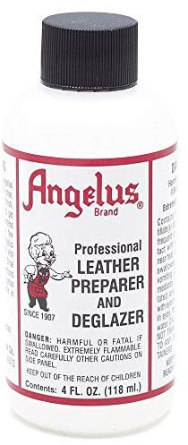 Angelus Paint Leather Preparer And Deglazer, 4 ounce jar (820-04-000)