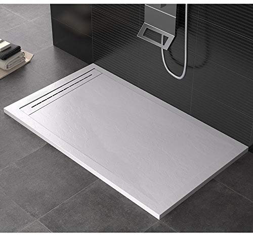 Piatto Doccia 90x90 cm in Pietra Maier Oasis Bianco