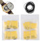 20 Stück O Ring Uhrenrückendichtung Gummidichtungsscheiben Set für Uhrenrückseiten Größe 16 mm 34 mm (0,5 mm + 0,6 mm)