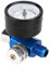 Paint Gun Pressure Regulator, 1/4'' Spray Gun Regulator Paint Spray Gun Pressure Gauge Spray Paint Gun Air Pressure Regulator Pneumatic Tool Accessory for Air Compressor and Air Tools