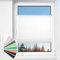 HOMEDEMO Plissee Klemmfix ohne Bohren Jalousien, Weiß, 65x80cm(BxH), Plisseerollo Fensterrollo mit Klemmträger, Faltrollo Klemmrollo Sicht-und Sonnenschutz Rollos für Fenster & Tür