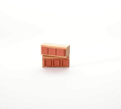 Motivstempel Titel: Drei Quadrate Flächen und Linien