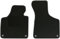 Veloursfussmatten für Audi A3 8P Bj. 2003 – 2013 Basic VORNE runde Befestigungen Automatten Velourmatten Mit Absatzschoner Passform Neu