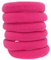 Topkids Accessories Thick Hair Bands for Women and Girls, Hair Bobbles Elastic HairBands Ponytail Holders Hair Ties Hair Elastics Hairbands Women (Fuchsia Pink)