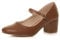 AJVANI Womens Ladies mid Block Heel Strap Work Evening Party Mary Jane Court Shoes Size 6 39