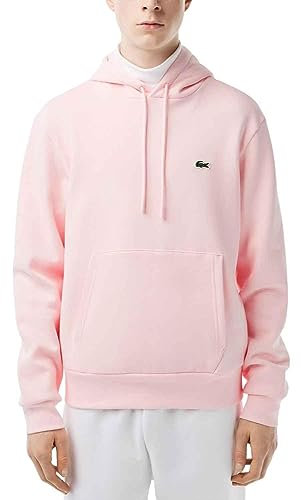 Lacoste Sh9623 Maillot de survêtement, Rose, L Homme