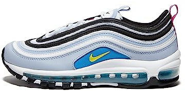 NIKE Air Max 97 GS Running Trainers 921522 Sneakers Shoes (UK 6 us 7Y EU 40, Blue Whisper Opti Yellow White 408)