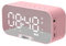 Irishom 4 en 1 Radio Despertador,Digital Reloj Despertador, Reproductor de música, Radio FM, y Soporte para teléfono para Uso en el hogar, la Oficina o al Aire Libre.