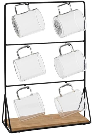 Secret de Gourmet - Rack mit 6 tassen mia 10cl