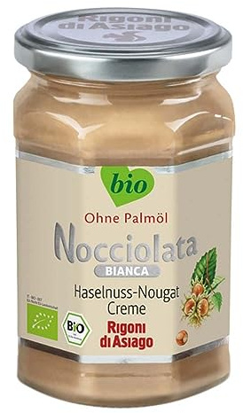 Rigoni di Asiago Nocciolata, Nuss-Nougat Aufstrich, Bianca, 250g (2)