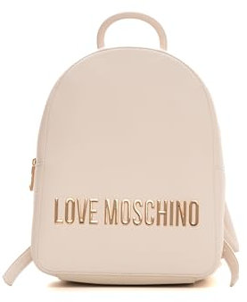 Love Moschino Damenrucksack Marke, Modell JC4193PP0HKD0, aus synthetischem Leder., elfenbein