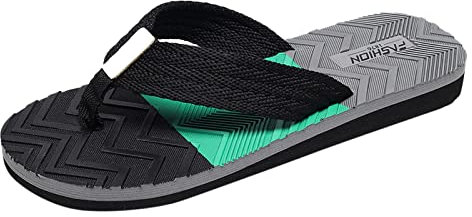 Flip Flops Herren 44 - Slippers Herren Outdoor Stoff Zehensandalen Silikon Zehentrenner Rutschfest Badeschlappen Bench Slides Atmungsaktive Sauna Schuhe Patchworkfarbe Strandsandalen Lässige Sandalen