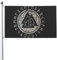 COZYJIA Nordische Wikinger-Flagge mit keltischer Rune, Banner, Mythologie-Dekoration, doppelseitig, 90 x 150 cm, für den Außenbereich