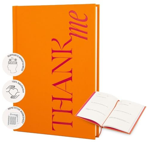 Elena Miller THANKme Journal I Dankbarkeitstagebuch I Für mehr Achtsamkeit, Selbstliebe und Dankbarkeit in deinem Alltag I Tagebuch für Erwachsene (English)