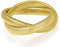 Emibele 2 Schichten Stapelarmband, 18 Karat vergoldetes Rostfreier Stahl Armband Stapelbares Stretch-Armband Elastisches Schlangenketten-Armband, Einfaches Modisches Stapelarmband für Frauen, Gold