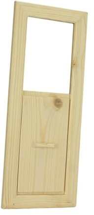 perfk Holz Sauna Air Vent Grille Sauna Zimmer Zubehör Schwimmen Pool Einstellbar