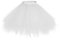 Sunqiran Damen Petticoat Tüllrock kurzer Rock 1950er Retro Ballett Rock Tanzrock Karnevalskleid Retro (DE/NL/SE/PL, Alphanumerisch, Einheitsgröße, Regular, Regular, L-XL, weiß)