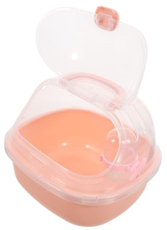 Milisten Cage De Transport pour Hamster Étui De Voyage Transparent pour Petits Animaux pour Gerbilles Et Hamsters Facile à Transporter Extérieur Design Pratique Et Observateur