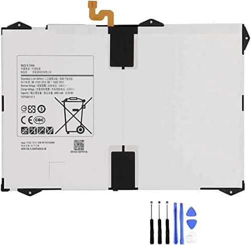 EB-BT825ABE EB-BT825ABA - Batería para tablet Samsung Galaxy Tab S3 9.7 pulgadas SM-T820 SM-T825 SM-T825C SM-T825Y SM-T825N0 SM-T827V 3.8V 22.8Wh con herramientas