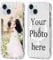 Coiwxmoi Personalisierte Magnetisch Handyhülle für iPhone 15 6,1'' [Kompatibel mit MagSafe], Klare Personalisiert Hülle mit Bild Foto Text Selbst Gestalten Design Schutzhülle für iPhone 15