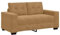 vidaXL Zweisitzer-Sofa Braun 120 cm Samt