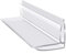 Eckprofil 1000mm aus Polycarbonat 4-6mm – Transparent – 90° Winkelprofil für Stegplatten – Ideal für Gewächshäuser, Überdachungen & Konstruktionen