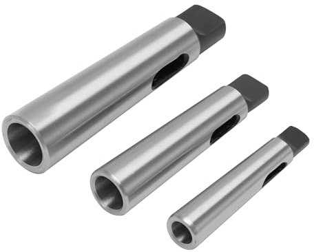 3-tlg Reduzierhülsen Morsekegel Verlängerungshülsen, Ständerbohrmaschine Taper Morsekegeln Set, Konushülse Adapter MK4/MK3/MK2/MK1