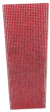 Gogogmee Copri Manico per Microfono Strass Rosso Custodia Pratica per Microfono a Mano Professionale