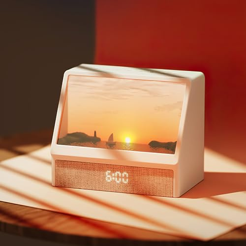 Sehawei Despertador Luz, 2026 Upgrade Wake Up Light para Adulto/Infantil