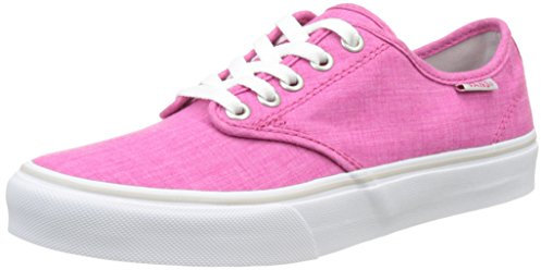 Vans WM Camden Stripe, Scarpe da Ginnastica Basse Donna, Rosa (Linen), 35 EU