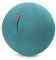 Sitting Ball Felt Sitzball mit Filzimitat, ergonomisch Sitzen im Büro & Zuhause, 65 cm Ø, Gymnastikball mit Stoffbezug, Fitnessball mit Tragegriff, 30°C waschbar, Aquarius