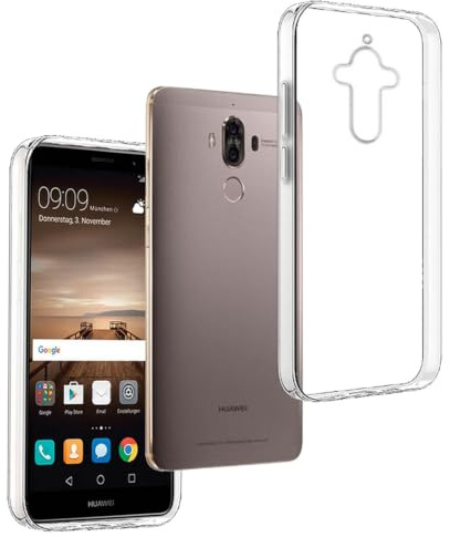 Pack 3X Transparent Silikonhülle TPU für Huawei Mate 9, Handyhülle Premium Kratzfest TPU Durchsichtige Schutzhülle, Ultradünne 0,33 mm