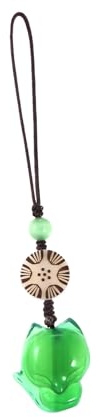 Hemobllo Phone Charm - Cute Phone Pendant Cell Strap Decorative Case Charms Chain Decoration Keychain Bag Charms Accessories, Green