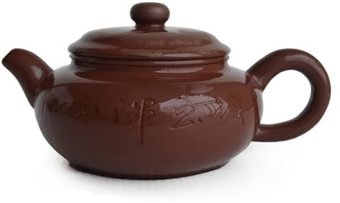 Yxhupot Teekanne, 200 ml, chinesische Yi-Xing-Ton, Zisha-Gongfu-Teekannen, Archaize Fanggu