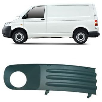 DM Autoteile 373303 Nebelscheinwerfer Gitter vorne rechts kompatibel für VW Transporter T5 7HA VFL 2003-2009