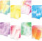 Anzon Mories Aquarell-Briefpapier-Umschläge-Set (2 Seiten farbig, 1 Seite liniert), 48 Blatt, 24 Umschläge, Briefpapier 21,6 x 27,9 cm, dekoratives Papier, 8 Designs sortiert