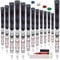 SAPLIZE Golf Griffe Satz von 13 Standard Größe mit kompletten Regripping Kits All Weather Compound Hybrid Rubber Golf Club Griffe, Weiß