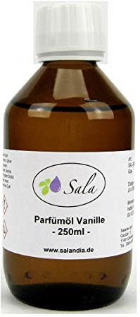 Sala Vanille Duftöl Parfümöl Aromaöl 250 ml Glasflasche