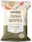 Clean Camp Dish Wipes™ | 100 % natürliche, biologisch abbaubare Camp-Küchentücher, 32 Stück, 1 Stück | Laborbewährte Seifen- und Wasser-Alternative