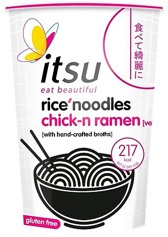Itsu Chick-N Ramen Rice Noodles 64g