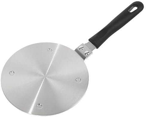 Kichvoe Piastra Diffusore Calore Induzione Adattatore per Piano Induzione Inossidabile e Rimovibile Trasferimento Calore Efficiente per Pentole e Padelle Compatibile