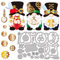 GLOBLELAND Retro Stanzformen Mit Steampunk Zwerg Ausrüstung Für Die Kartenherstellung Vintage Punk Zwerg Metall Stanzformen Stanzschablonen Schablone DIY Scrapbooking Prägung Papier Album