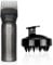 Haarfärbebürste Flasche, Wurzelkamm Applikator Haarfärbemittel Kamm und Kopfmassage Bürste, Hair Oil Applicator Bottle, Haarfärbemittel Flasche Applikator Bürste(Schwarz)